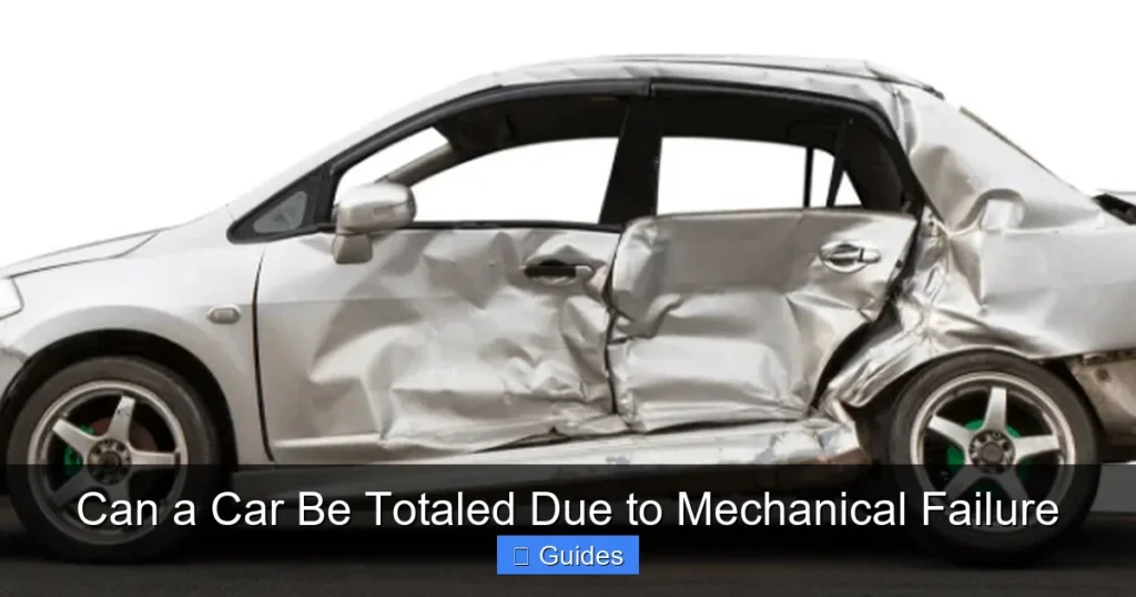 Can a Car Be Totaled Due to Mechanical Failure
