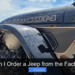Can I Order a Jeep from the Factory