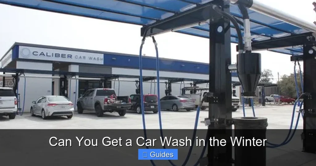 Can You Get a Car Wash in the Winter