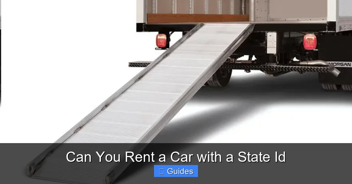 Can You Rent a Car with a State Id