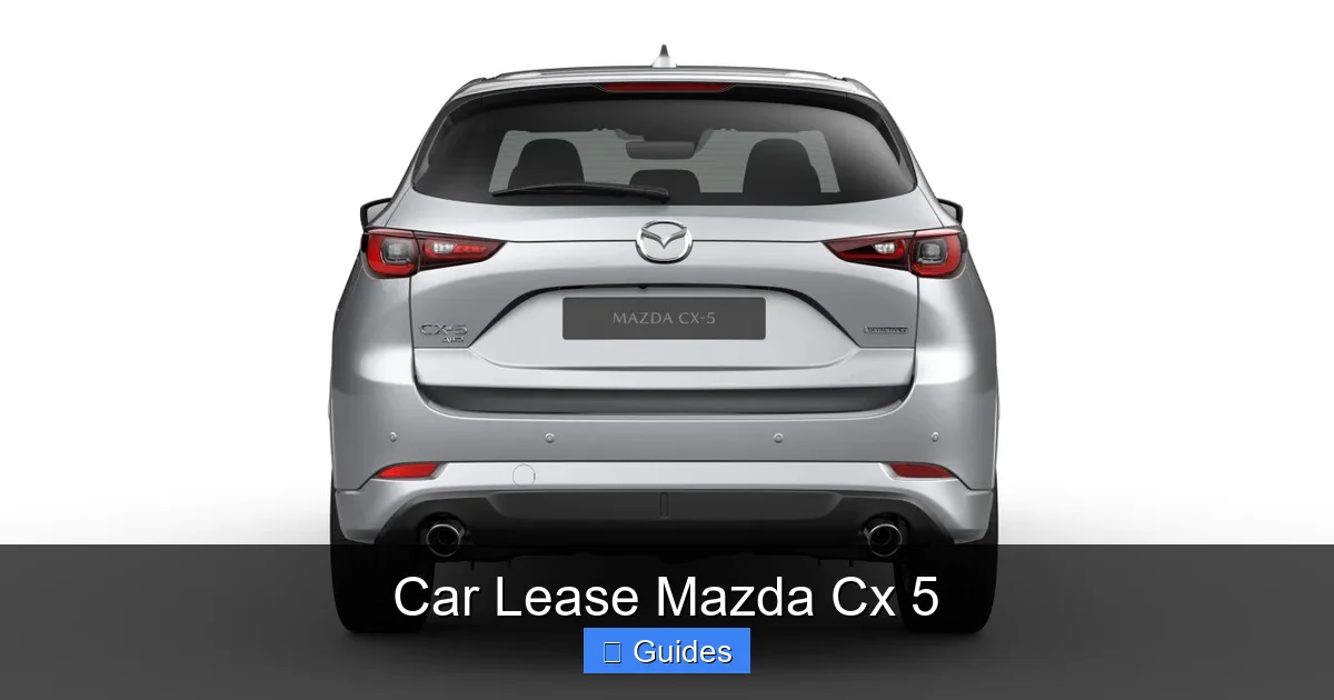 Car Lease Mazda Cx 5