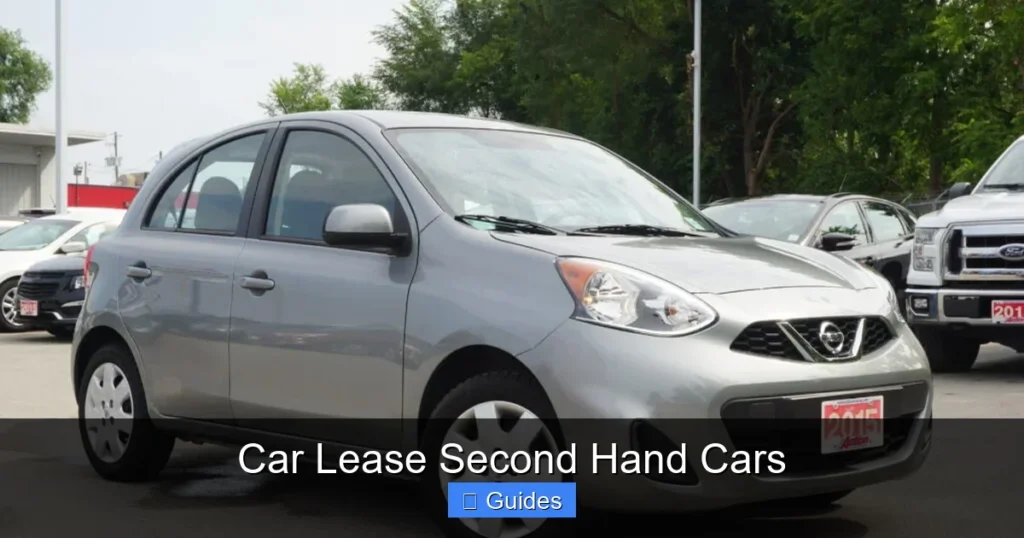 Car Lease Second Hand Cars
