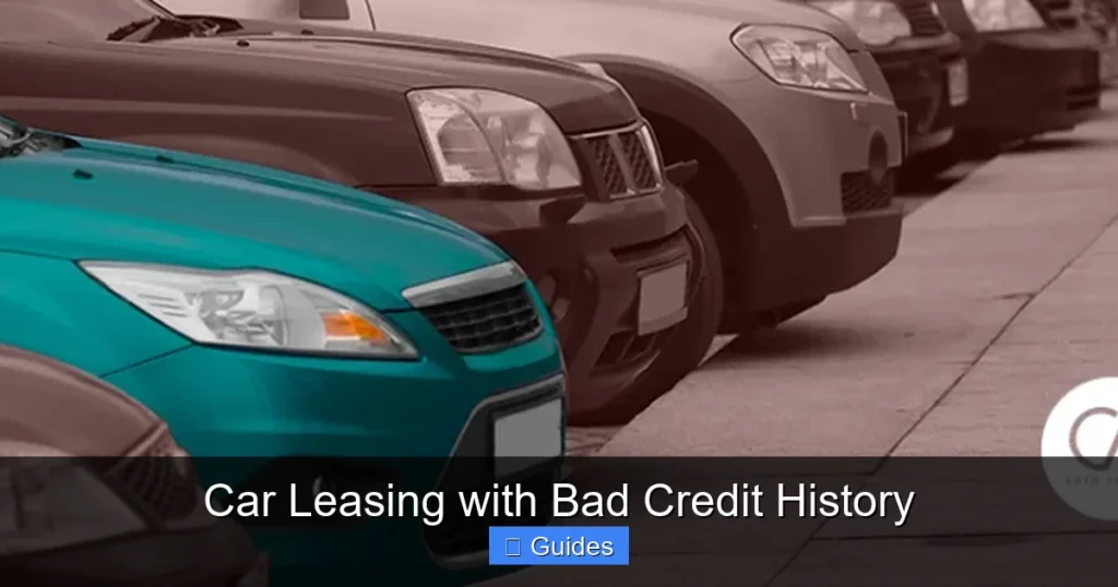 Car Leasing with Bad Credit History