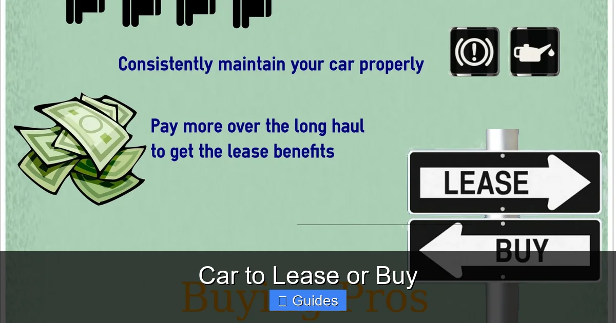 Car to Lease or Buy