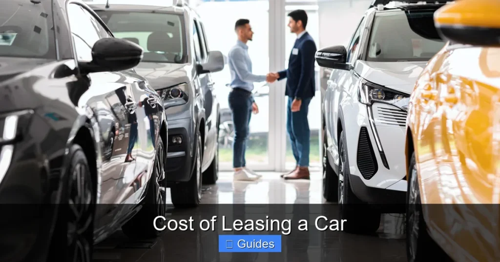 Cost of Leasing a Car