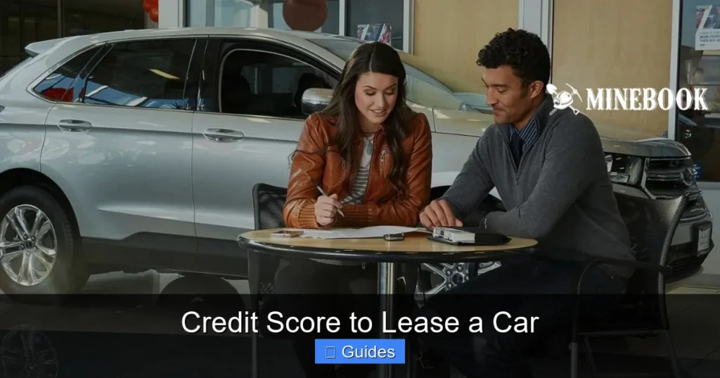 Credit Score to Lease a Car