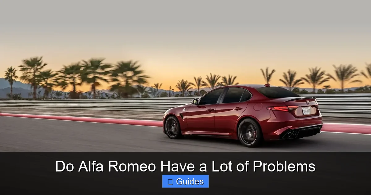 Do Alfa Romeo Have a Lot of Problems