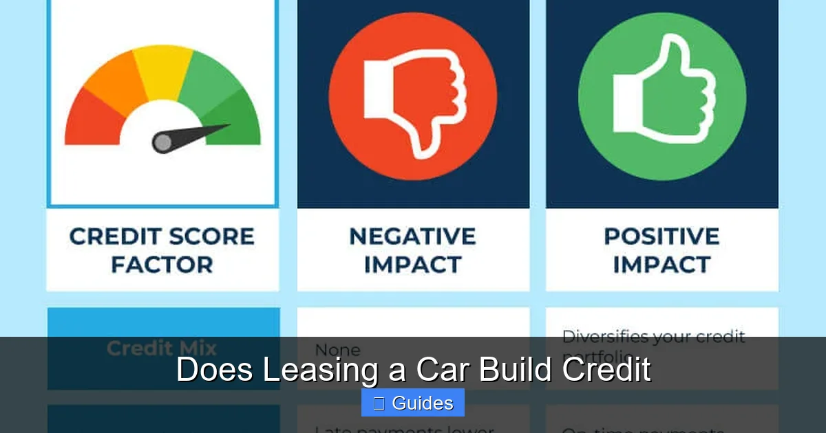 Does Leasing a Car Build Credit
