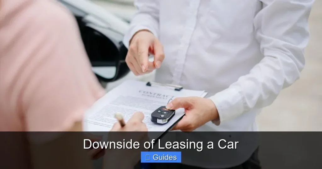 Downside of Leasing a Car