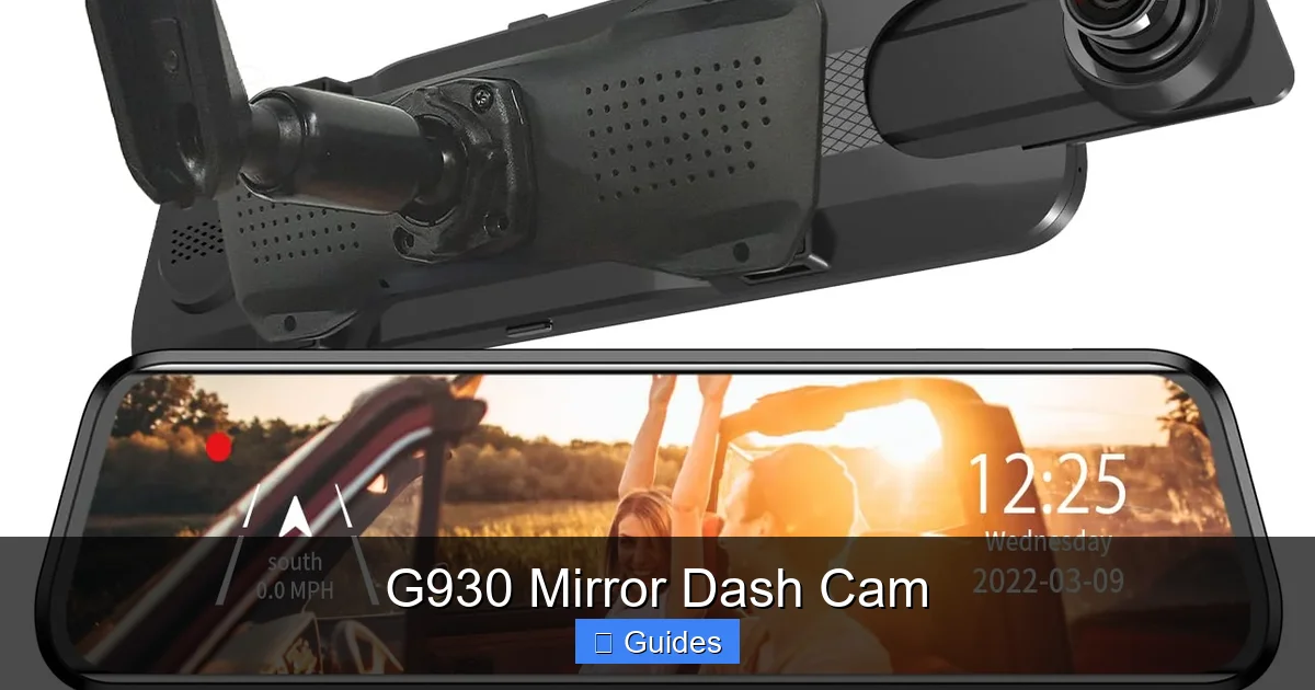 G930 Mirror Dash Cam