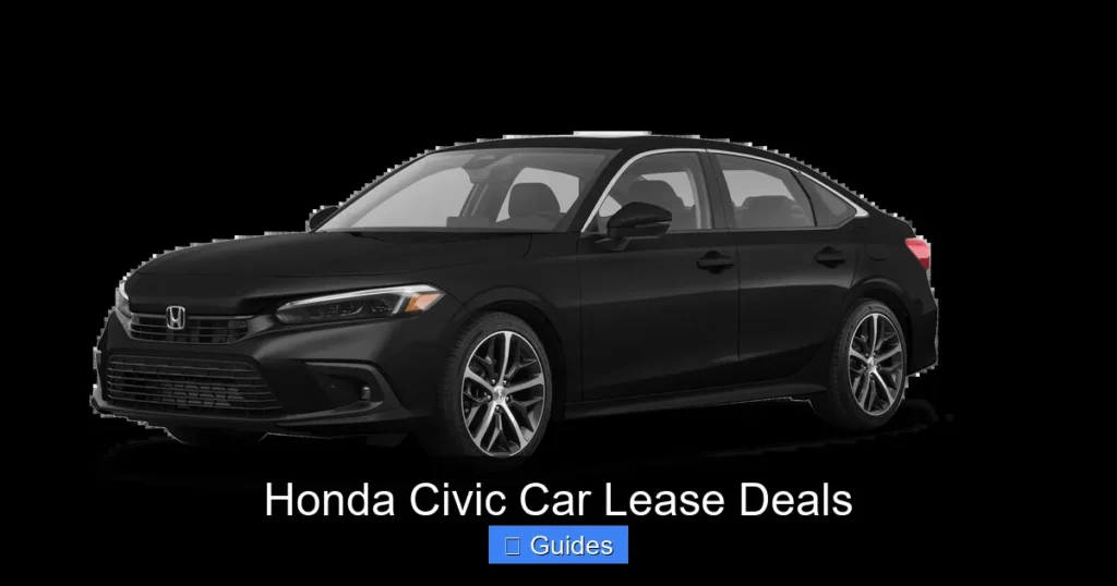 Honda Civic Car Lease Deals