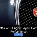 How Bugattis W16 Engine Layout Contributes to Performance