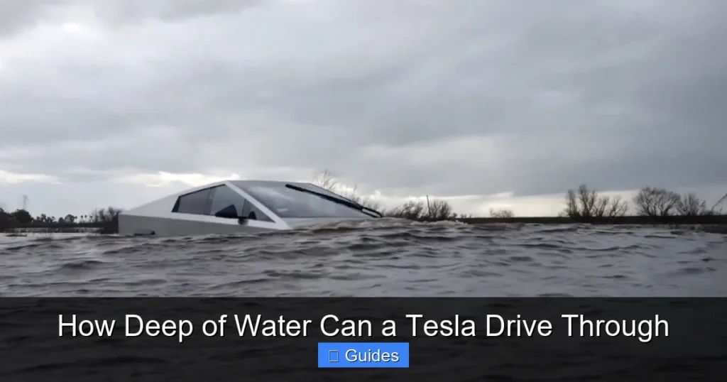 How Deep of Water Can a Tesla Drive Through