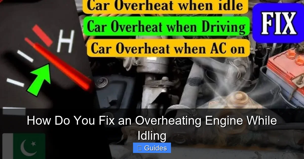 How Do You Fix an Overheating Engine While Idling