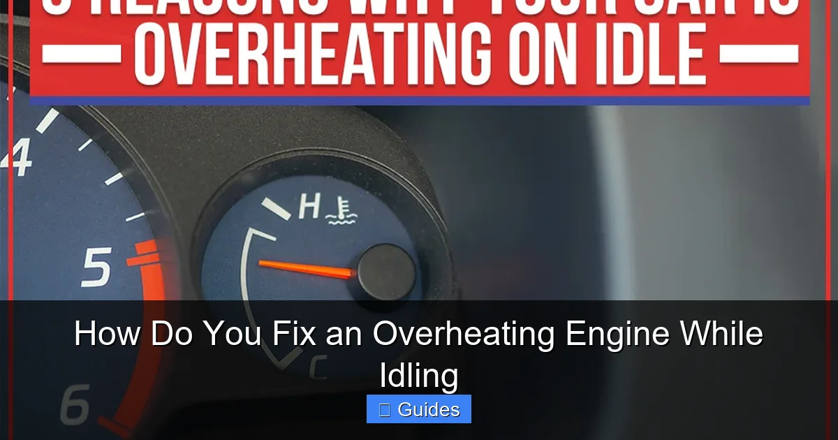 How Do You Fix an Overheating Engine While Idling