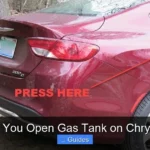 How Do You Open Gas Tank on Chrysler 300