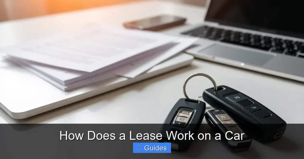 How Does a Lease Work on a Car