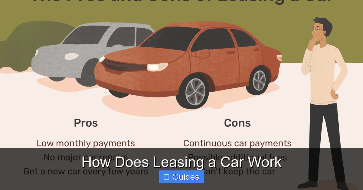 How Does Leasing a Car Work