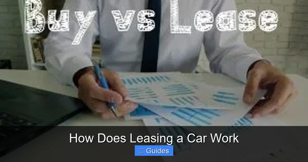 How Does Leasing a Car Work