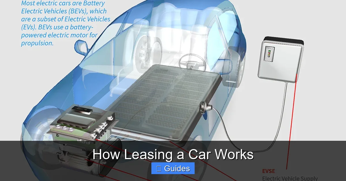 How Leasing a Car Works