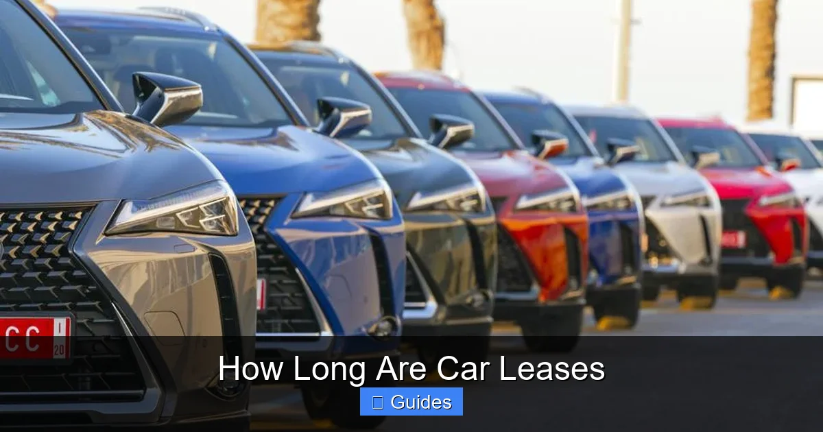 How Long Are Car Leases