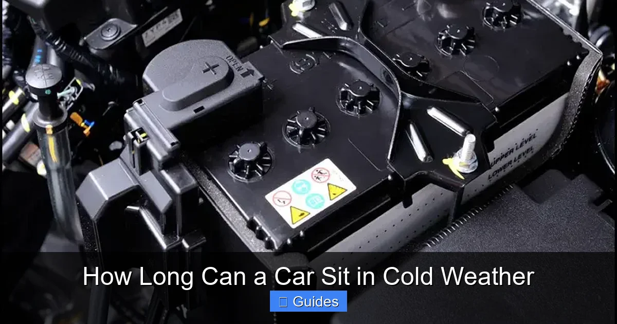 How Long Can a Car Sit in Cold Weather