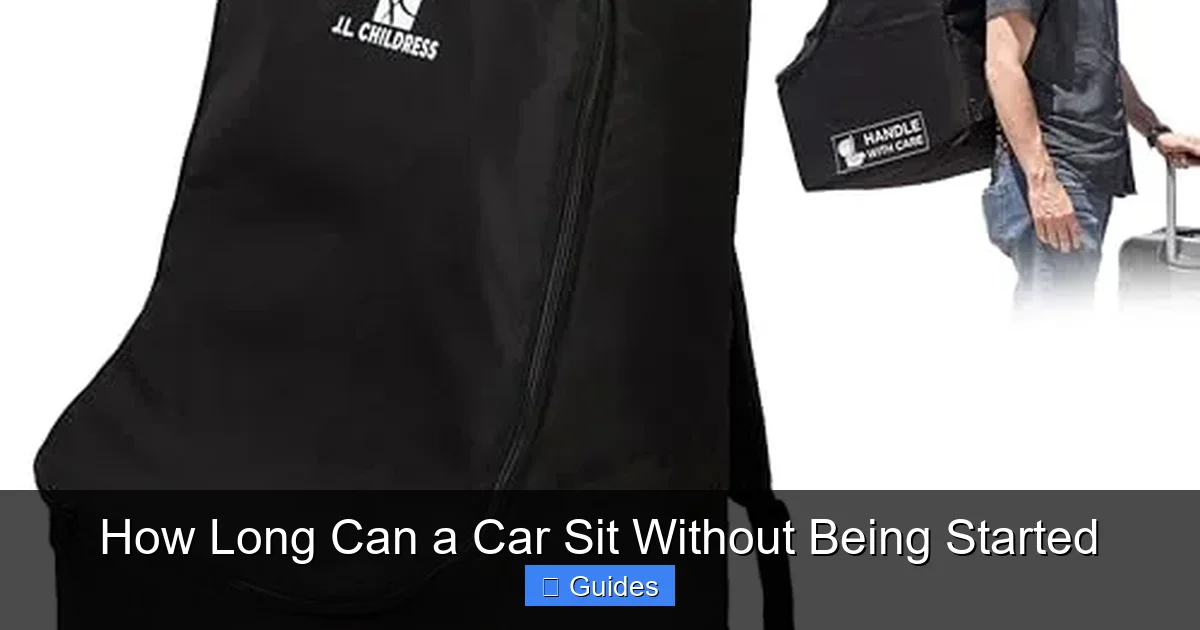 How Long Can a Car Sit Without Being Started