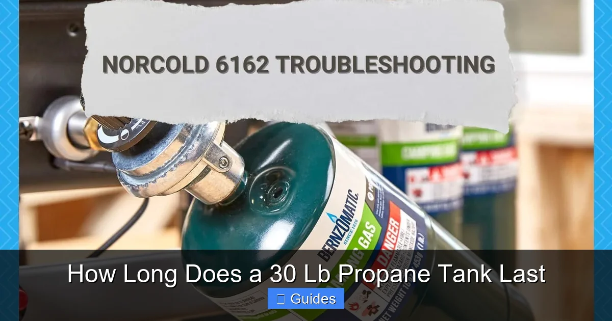 How Long Does a 30 Lb Propane Tank Last