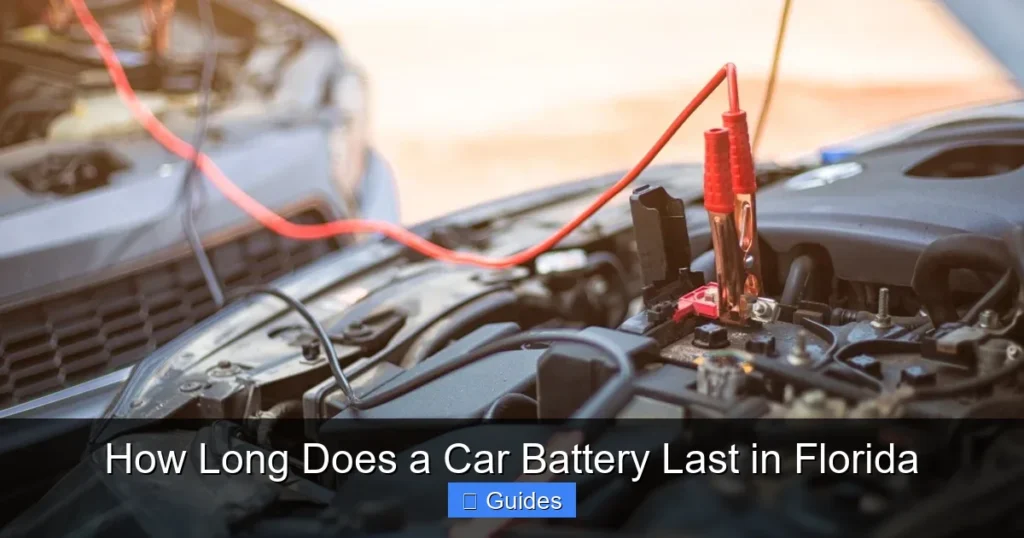 How Long Does a Car Battery Last in Florida