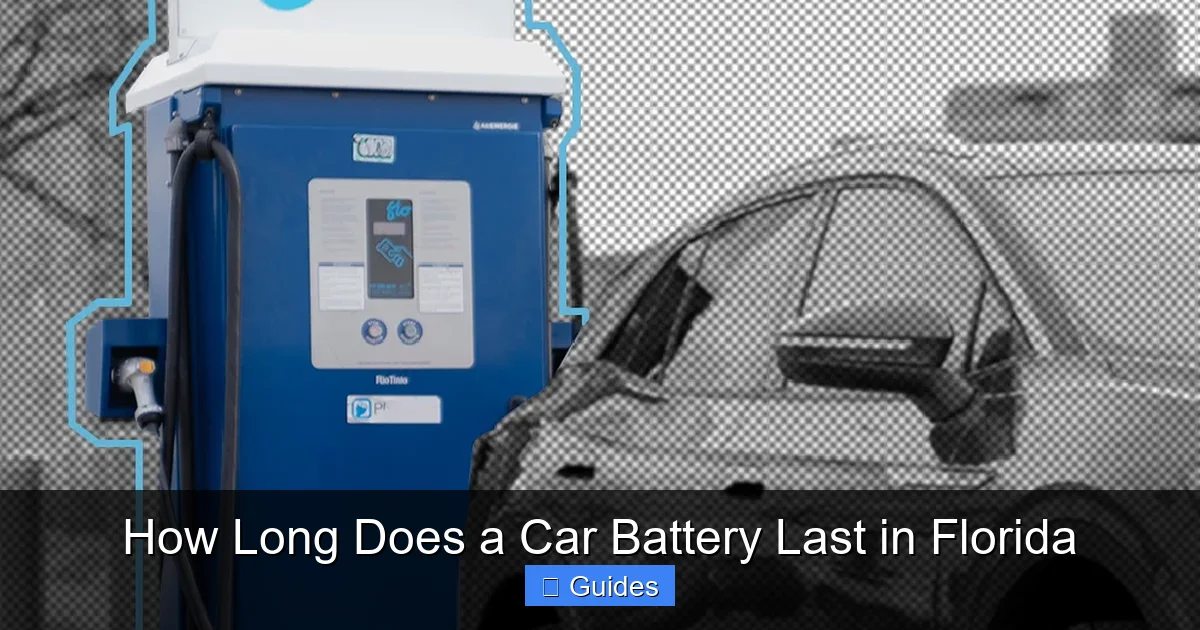How Long Does a Car Battery Last in Florida