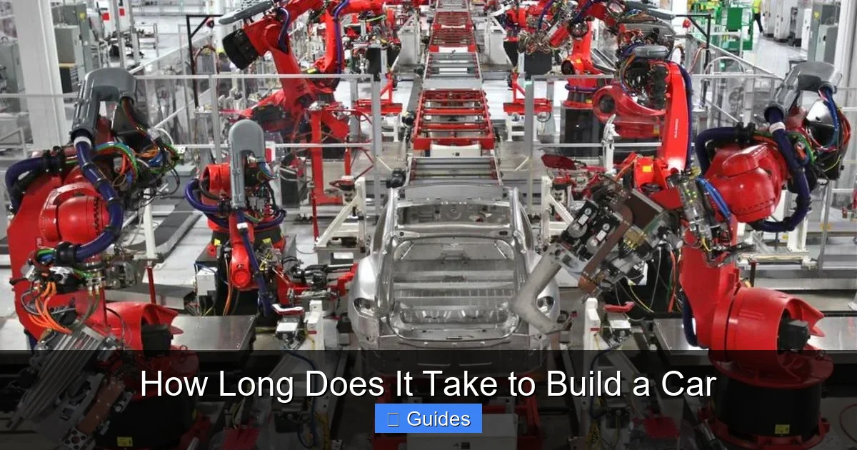 How Long Does It Take to Build a Car
