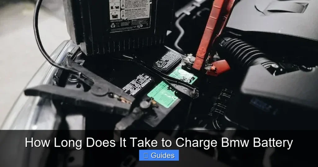 How Long Does It Take to Charge Bmw Battery