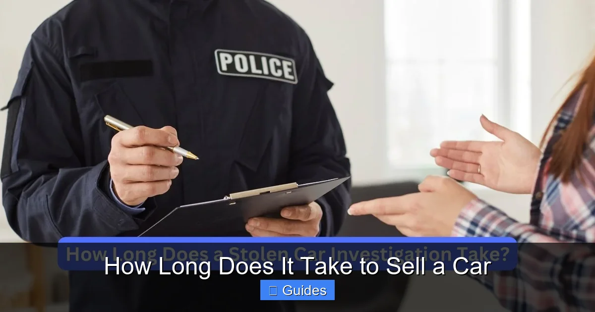 How Long Does It Take to Sell a Car
