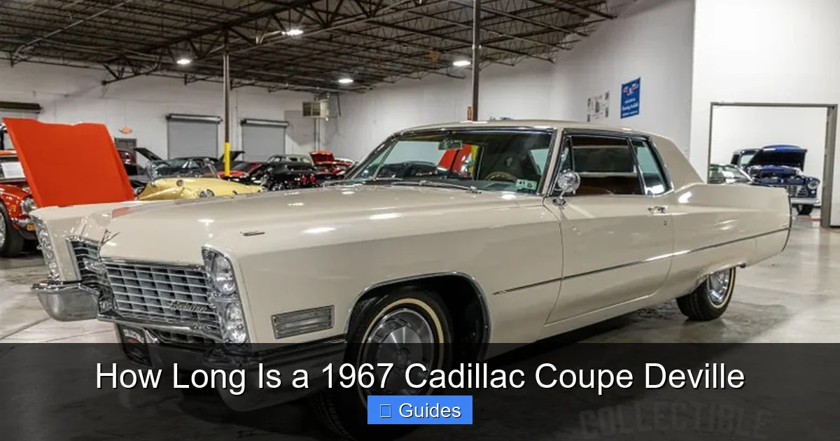 How Long Is a 1967 Cadillac Coupe Deville