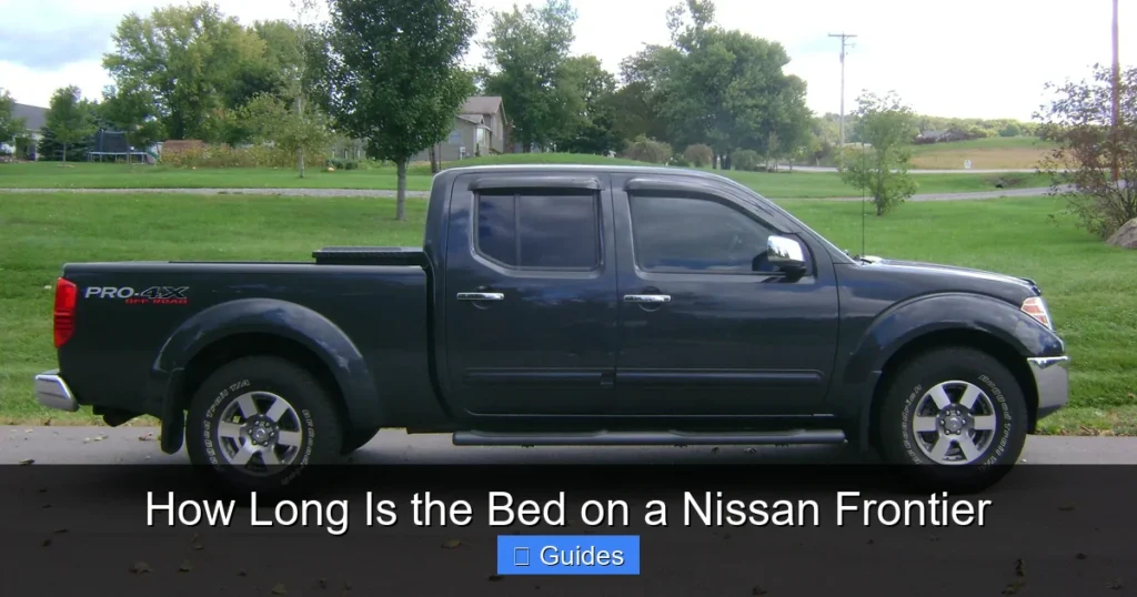 How Long Is the Bed on a Nissan Frontier