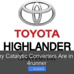 How Many Catalytic Converters Are in a Toyota 4runner