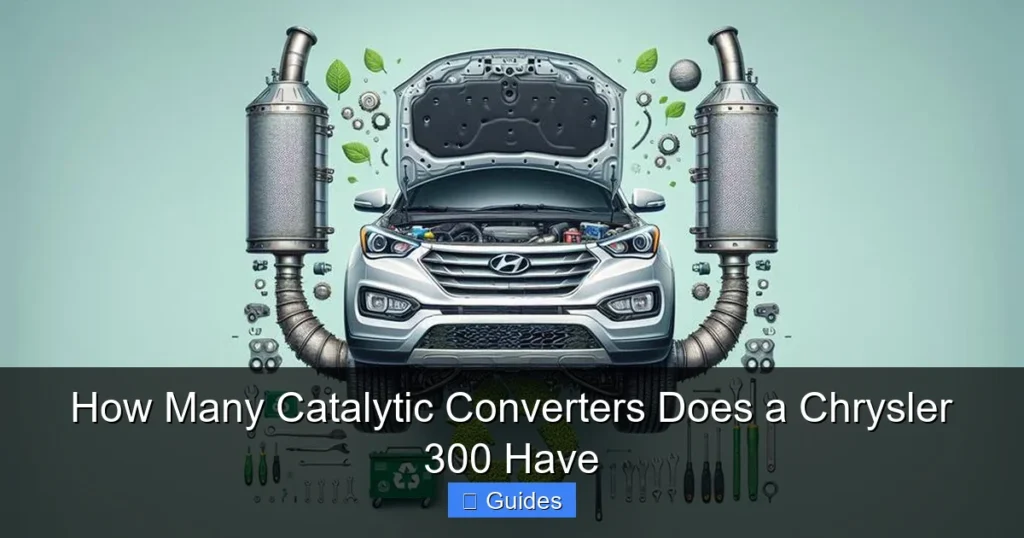 How Many Catalytic Converters Does a Chrysler 300 Have