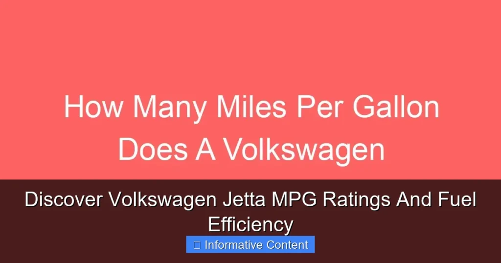 Discover Volkswagen Jetta MPG Ratings And Fuel Efficiency