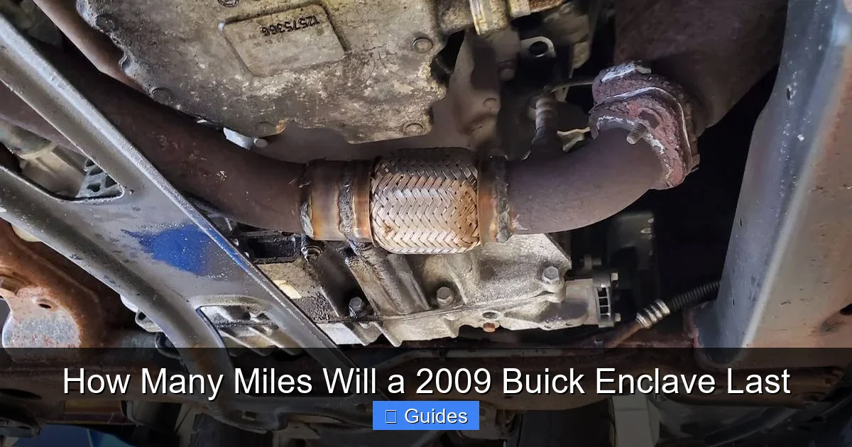 How Many Miles Will a 2009 Buick Enclave Last