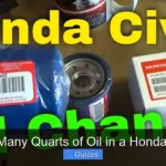How Many Quarts of Oil in a Honda Civic
