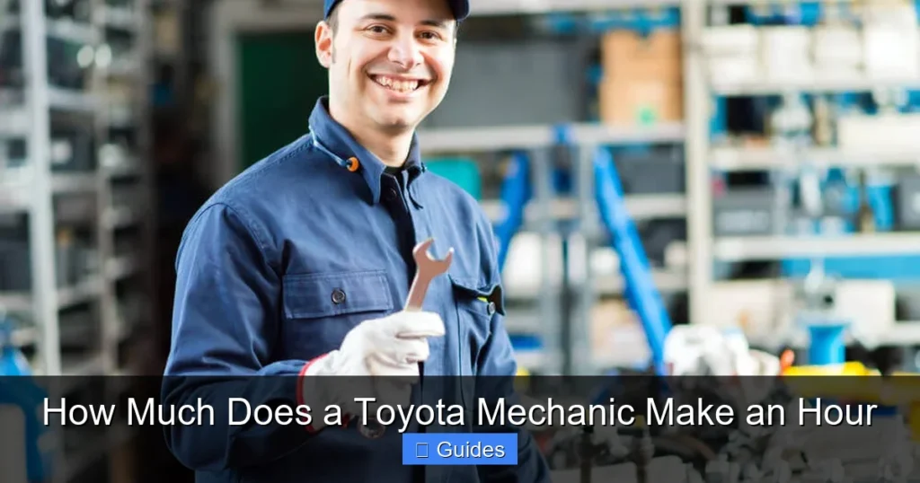 How Much Does a Toyota Mechanic Make an Hour
