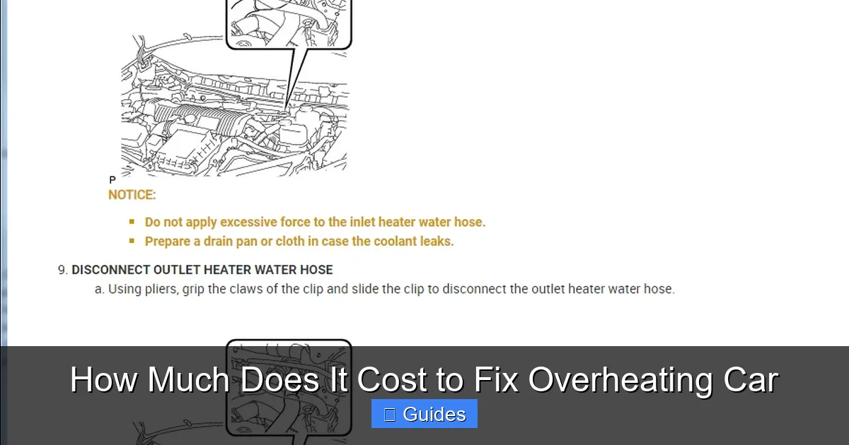 How Much Does It Cost to Fix Overheating Car