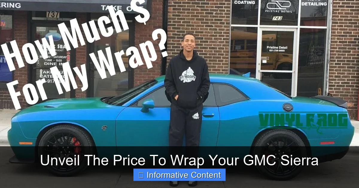 Unveil The Price To Wrap Your GMC Sierra