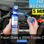 How Much Freon Does a 2009 Toyota Camry Take
