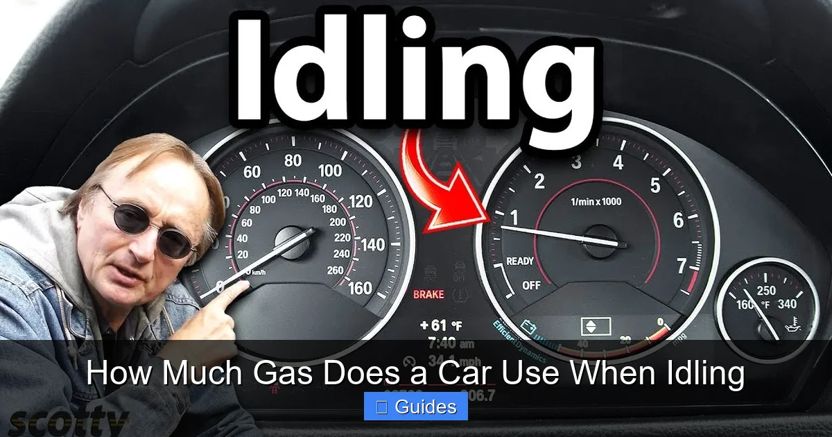 How Much Gas Does a Car Use When Idling