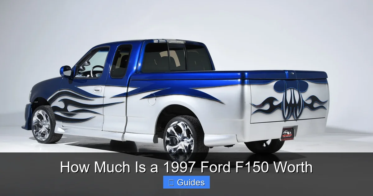 How Much Is a 1997 Ford F150 Worth