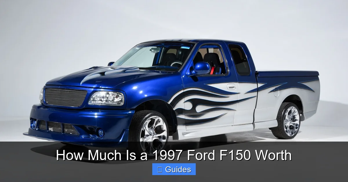 How Much Is a 1997 Ford F150 Worth