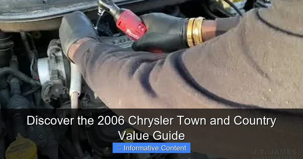Discover the 2006 Chrysler Town and Country Value Guide
