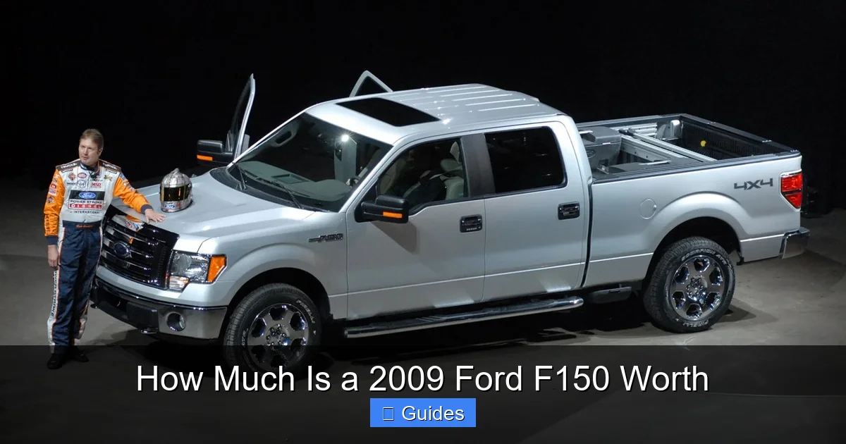 How Much Is a 2009 Ford F150 Worth