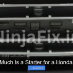 How Much Is a Starter for a Honda Civic